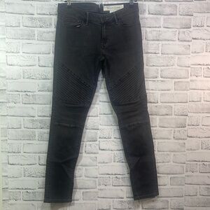 Treasure & Bond Skinny Textured Thigh Jeans 28